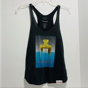 Diamond Supply Co. Cut-out Tank Top S